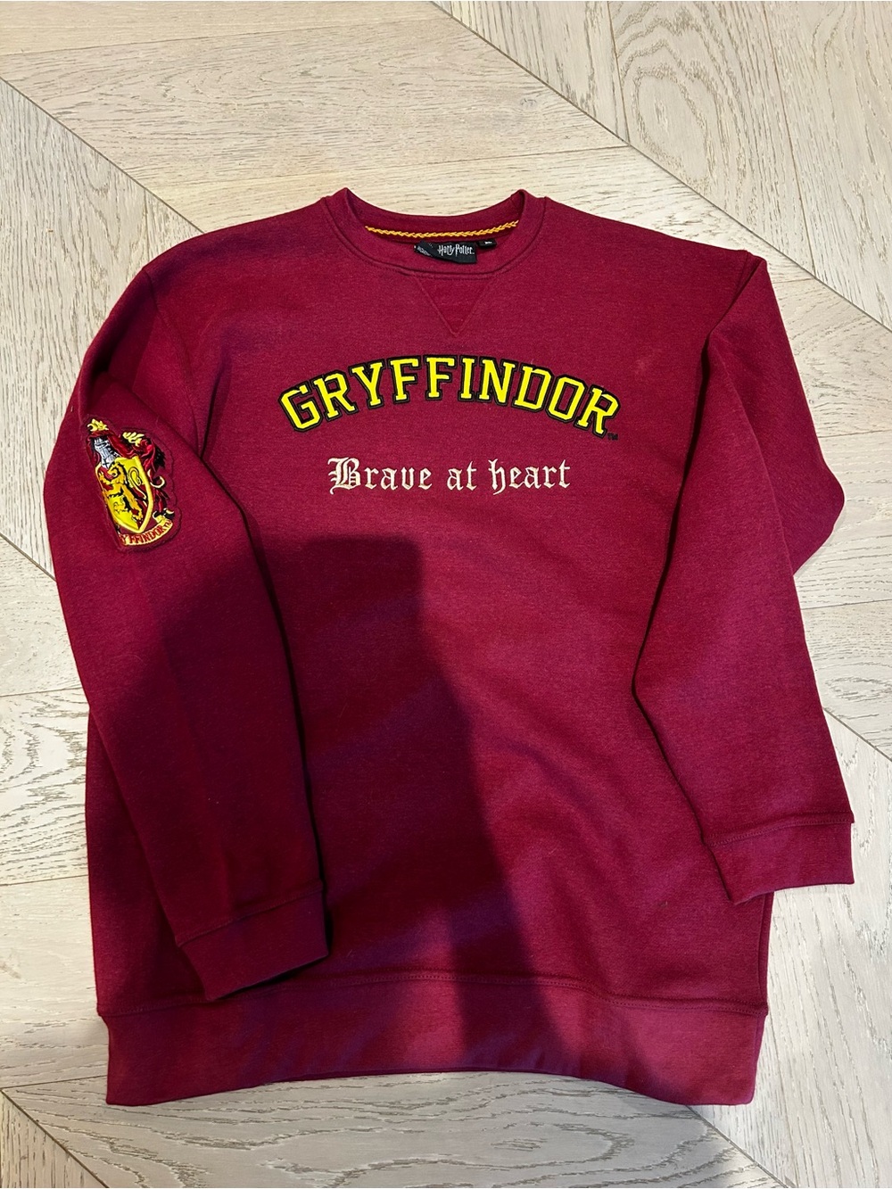 Harry Potter Gryffindor Maroon Crewneck Sweatshirt